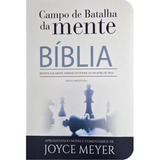 Bíblia De Estudo Campo Batalha Da Mente Joyce Meyer Capa Branca Luxo