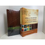 Bíblia De Estudo Cronológica Aplicação Pessoal Tarja Verde - Cpad
