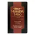 Bíblia De Estudo Do Homem Sábio | Rc | Harpa | Letra Normal | Preto E Bordô: Arc, De Almeida Revista E Corrigida. Editorial Cpp, Tapa Mole En Português