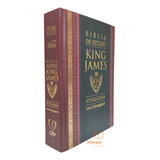 Bíblia De Estudo King James Atualizada | Letra Hiper-gigante | Capa Dura Clássica