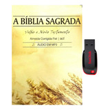 Bíblia Em Áudio Mp3 Almeida Fiel Pen Driver Paulo Castelan 