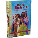 Bíblia Ilustrada 365 Histórias Selecionadas: Va Tradução Na Linguagem De Hoje (ntlh), De Sociedade Bíblica Do Brasil. Editorial Sociedade Bíblica Do Brasil, Capa Dura Em Português, 2011