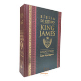 Bíblia King James De Estudo Atualizada | Kja | Letra Hipergigante