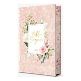 Biblia Sagrada Flores Rosa