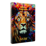 Biblia Sagrada Leao Mosaico