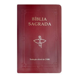 Biblia Sagrada Luxo Vinho
