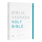 Bíblia Sagrada Nbv E Niv Holy Biblie | Bilíngue | Português E Inglês | Capa Dura | Peace, De Nbv E Niv. Editorial Hagnos, Tapa Mole En Português