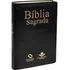 Bíblia Sagrada Nova Almeida Atualizada (naa) Capa Couro Sintético Preta Editorial Sociedade Bíblica Do Brasil Tapa Mole En Português 2018