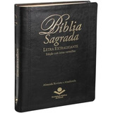 Biblia Sagrada Preta Letra