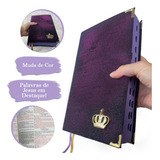 Biblia Sagrada Roxa Que