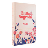 Bíblia Sagrada Slim - Nvi - Capa Dura Floral Cartoon, De Vários Autores. Editora Cpp, Capa Dura Em Português, 2023