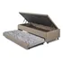 Bicama Box Baú Solteirão 96x203 Com Colchão Auxiliar Ecoflex
