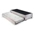 Bicama Solteiro King 96x203x28cm Suede E Colchão Auxiliar