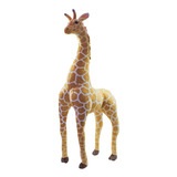 Bicho Pelúcia Girafa Grande Safari Decoração Premium Nfe