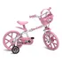 Bicicleta Aro 14 Hello Kitty Brinquedos Bandeirante De Luxo 