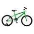 Bicicleta Aro 20 Infantil Krs Verde Com Rodinhas