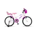 Bicicleta Aro 20 Infantil Roda Apoio + Cadeirinha De Boneca