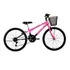 Bicicleta Aro 24 Feminina Com Marcha Rosa Liz 18v Tamanho Do Quadro 24