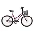 Bicicleta Aro 26 Feminina Beach Confort Sem Marcha Violeta Tamanho Do Quadro 17 Dalannio Bike