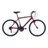 Bicicleta Aro 26 Houston Passeio Com 21 Marchas Foxer Hammer Cor Vermelho Sun Red Com Azul Tamanho Do Quadro Dimensões Reforça - Das, Aço Carbono, Rígido Tipo Diamant