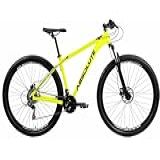 Bicicleta Aro 29 Absolute Nero 4 21v Shimano Freio Disco,15,amarelo Neon