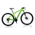 Bicicleta Aro 29 Deeper Shimano Acera Verde 21 - Com 27v Freios Hidráulico Suspensão Com Trava De Ombro Cubos De Rolamento Blindado E K7 11/36 Dentes