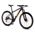 Bicicleta Aro 29 Krw Alumínio 24 Vel Freio A Disco Suspensão Dianteira X42 Cor Preto/amarelo E Vermelho Tamanho Do Quadro 17