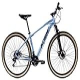 Bicicleta Aro 29 Ksw 21 Marchas Alumínio Cambio Shimano Freio A Disco (azul Claro, 17)