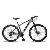 Bicicleta Aro 29 Ksw 27 Velociddes - Freio Hidraulico Tamanho Do Quadro 19 Cor Grafite/preto