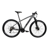 Bicicleta Aro 29 Ksw Xlt 24v Disco Câmbios Index Tamanho Do Quadro 17 Cor Grafite preto