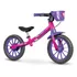 Bicicleta Balance Bike Feminina Rosa Nathor Cor Violeta-rosa Sem Pedal Ajuda No Equilibrio