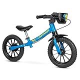 Bicicleta Balance Bike Masculina Nathor Azul