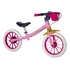 Bicicleta Balance Infantil Princesas Aro 12 Nathor Con Freio Rosa