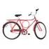 Bicicleta Barra Circular Monark 26 Fr Contra Pedal Vermelha