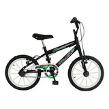 Bicicleta Benoá Aro 16 Quadro De Aço Cabono V-brake Infantil