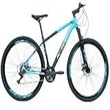 Bicicleta Bike Aro 29 Ksw Xlt 200 Mtb Alumínio 21v Marchas Rapid Fire Cabeamento Superior Interno (azul Pantone Fosco, 21)