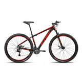 Bicicleta Bike Aro 29 Mtb Freio Disco 21v Gts Pro M5 Intense Cor Preto/vermelho Tamanho Do Quadro 21 