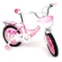 Bicicleta Bike Infantil Aro 16 Princesa Rosa