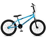 Bicicleta Bmx Aro 20 Ravok Rv-x Aro Aero Freio V-brake Cross Freestyle (azul Celeste)