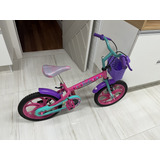 Bicicleta Caloi Barbie
