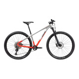 Bicicleta Caloi Elite Deore 12v Moutain Bike Aro 29 Cor Alumínio/vermelho