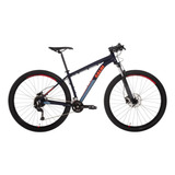 Bicicleta Caloi Moab Azul 18v 29 Rock Shox A23 + Piscas