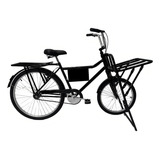 Bicicleta Carga Retro Cargueira