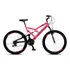 Bicicleta Colli Bike Aro 26 Aero 21 Marchas Freios V-brake Cor Rosa
