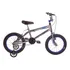Bicicleta Cromada Aro 16 Com Rodinhas E Freios V-brake Cor Azul