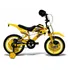 Bicicleta Cross Infantil Unitoys Moto Cross R16 - Amarelo