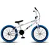 Bicicleta Cross Stx Aro 20 Infantil Pneu Colorido V-brake Cor Branco Pneu Azul Tamanho Do Quadro Único