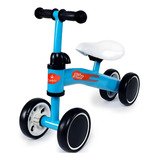 Bicicleta De Equilíbrio Bike Infantil Até 20kg Castela Cor Azul
