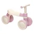 Bicicleta De Equilíbrio Buba 4 Rodas Com Som Sem Pedal Cor Rosa