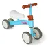 Bicicleta De Equilíbrio Sem Pedal 4 Rodas Conect Brinq Mc938 Cor Azul-claro